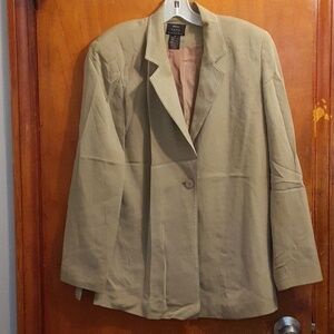 Moda By Sandra King 100% Silk Women's Blazer